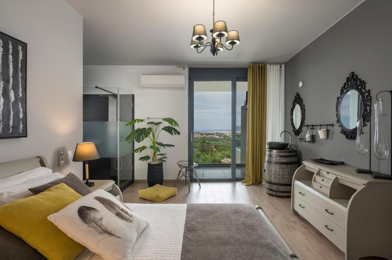 Olivenest Chania Executive Villa Perivólia Exteriör bild
