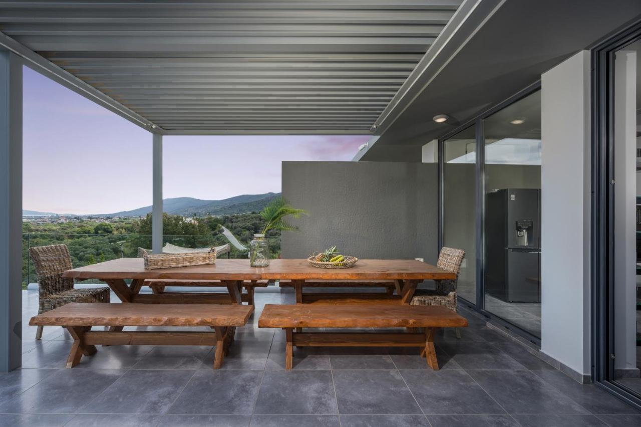 Olivenest Chania Executive Villa Perivólia Exteriör bild