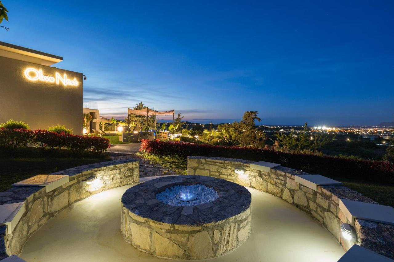 Olivenest Chania Executive Villa Perivólia Exteriör bild