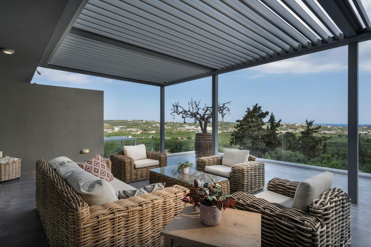 Olivenest Chania Executive Villa Perivólia Exteriör bild