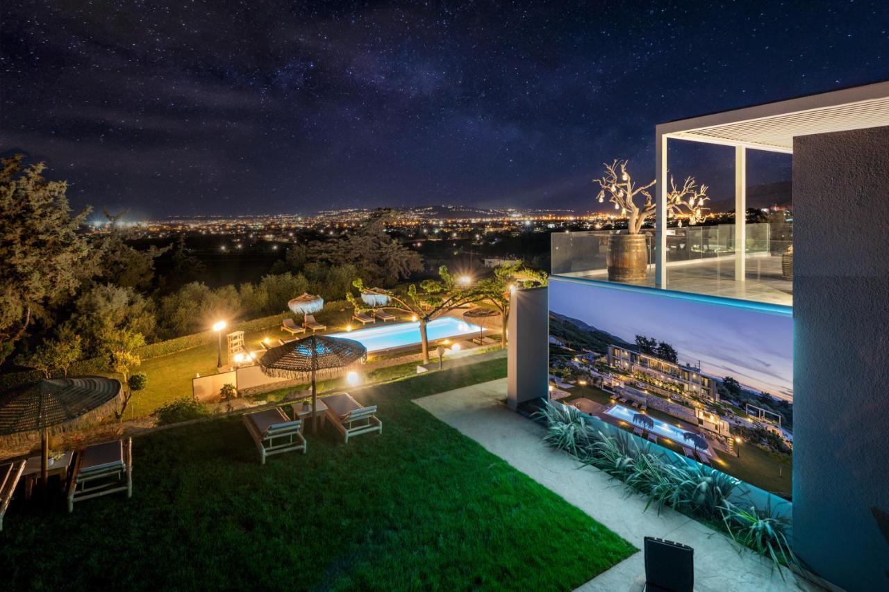 Olivenest Chania Executive Villa Perivólia Exteriör bild