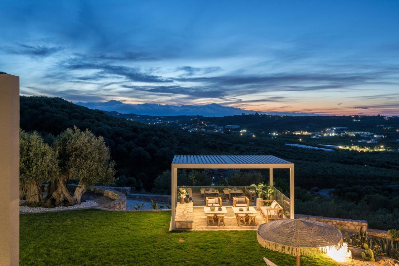 Olivenest Chania Executive Villa Perivólia Exteriör bild