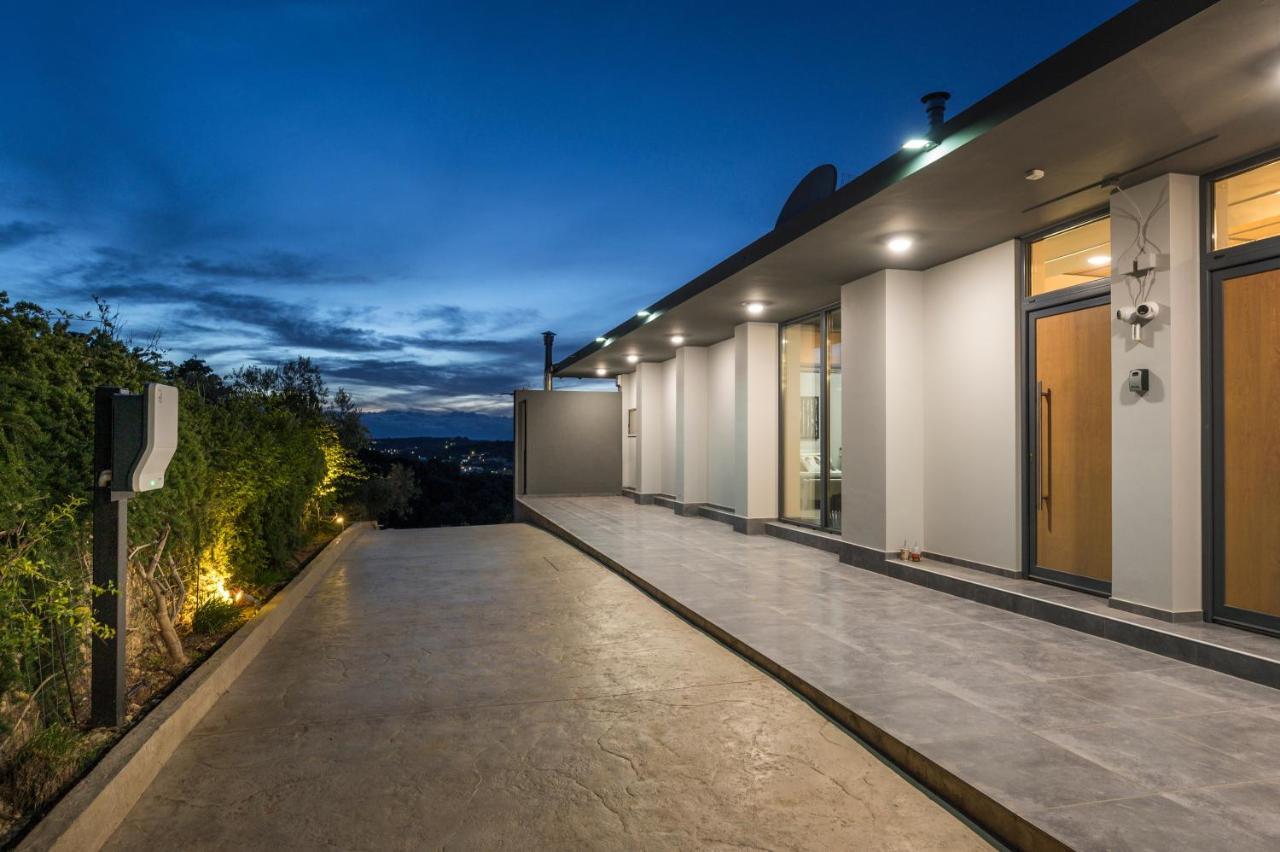 Olivenest Chania Executive Villa Perivólia Exteriör bild