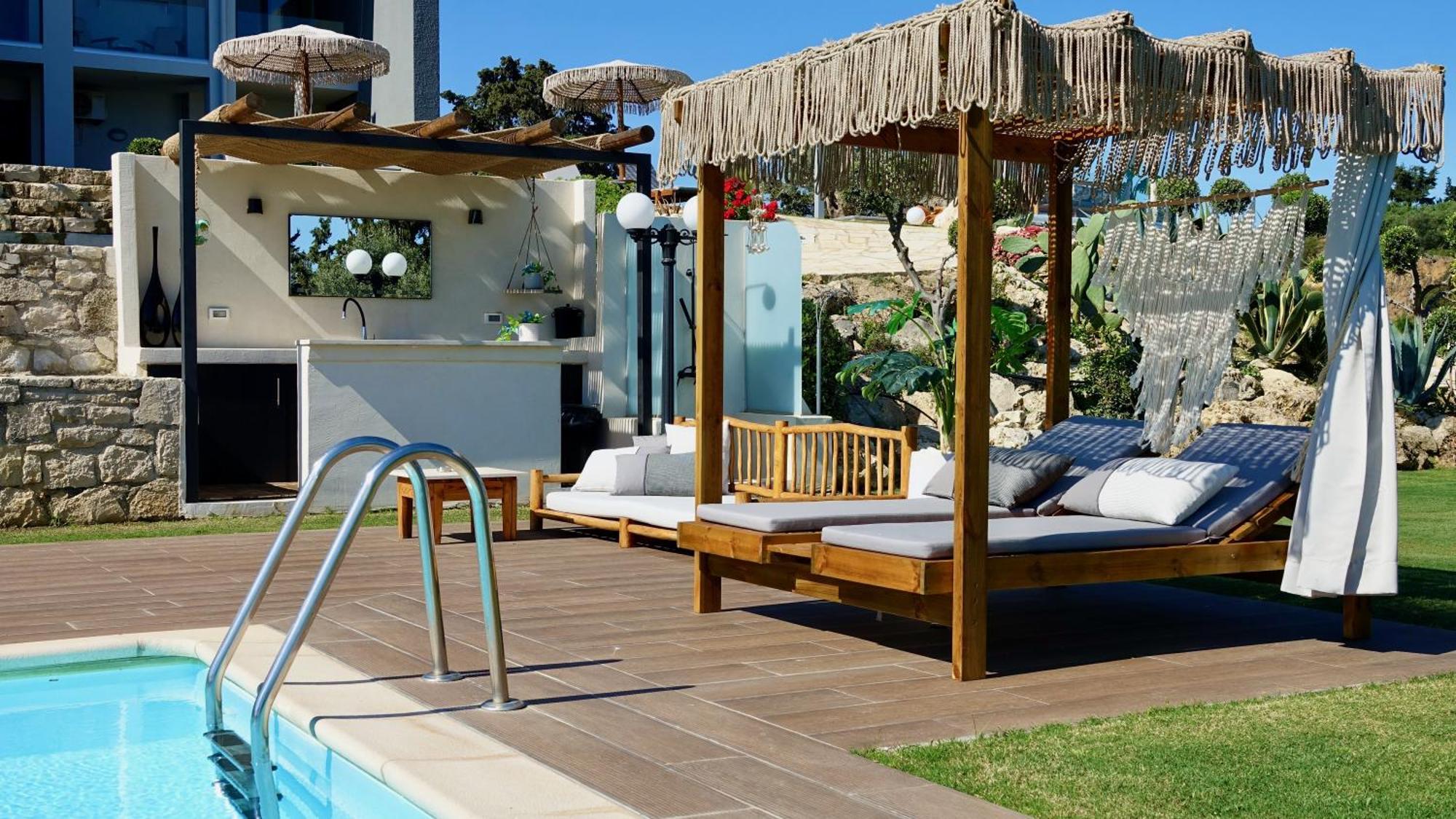 Olivenest Chania Executive Villa Perivólia Exteriör bild