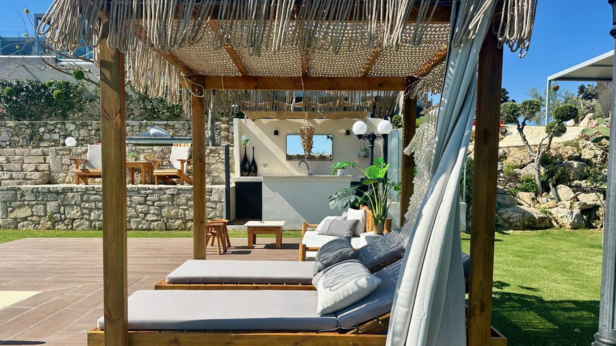 Olivenest Chania Executive Villa Perivólia Exteriör bild